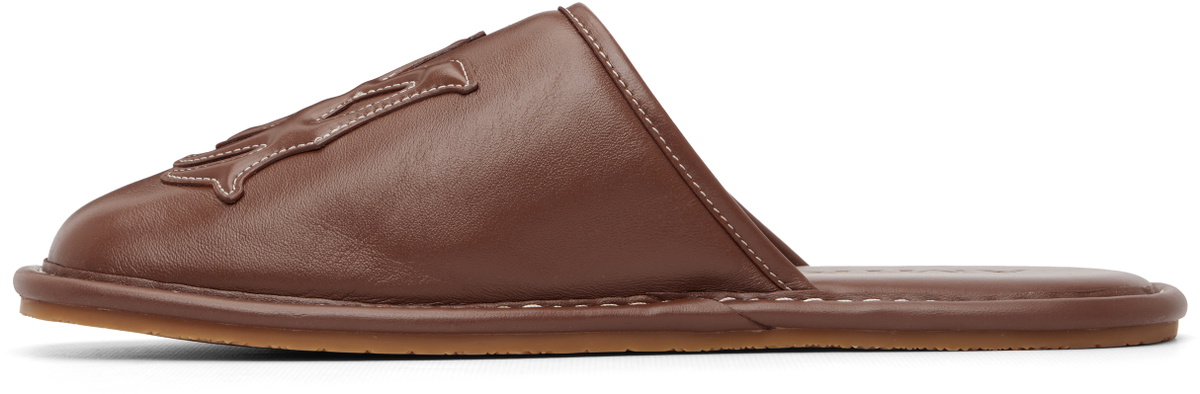 AMIRI Brown MA Slippers