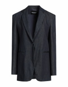 Dondup Womens Blazer in Blue