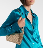 Gucci GG Mini metallic mesh shoulder bag