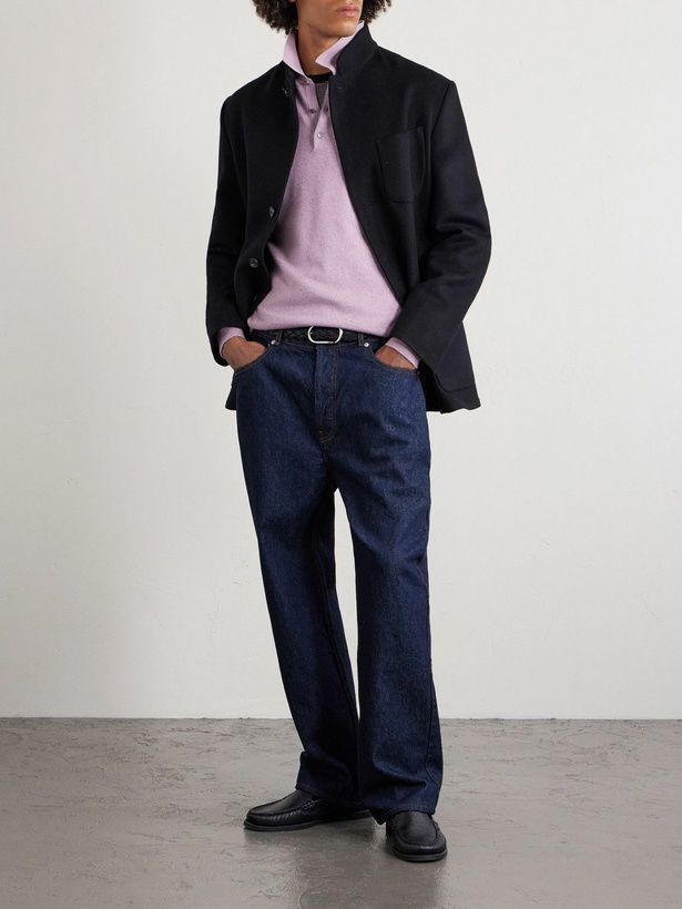 Photo: Officine Générale - Straight-Leg Jeans - Blue