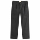 Folk Men's Assembly Pant in Black Twill