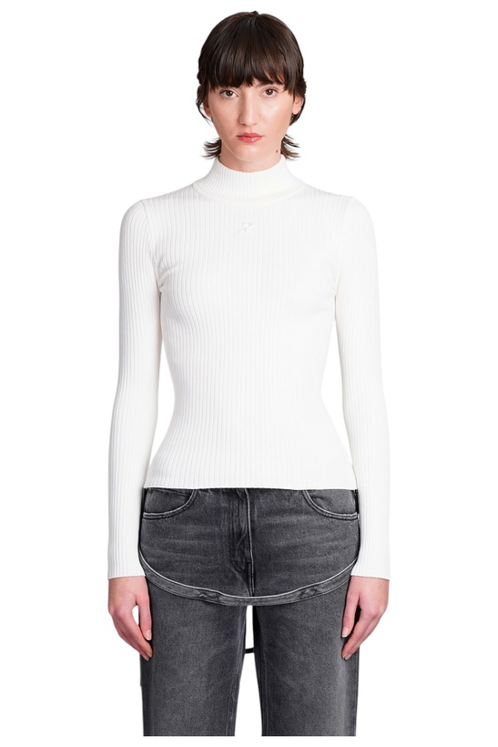 Photo: Courrèges Knitwear In White Viscose