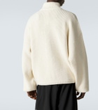 Fear of God Wool, linen, and cotton half-zip sweater