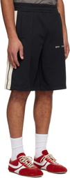 Palm Angels Black Classic Logo Track Shorts