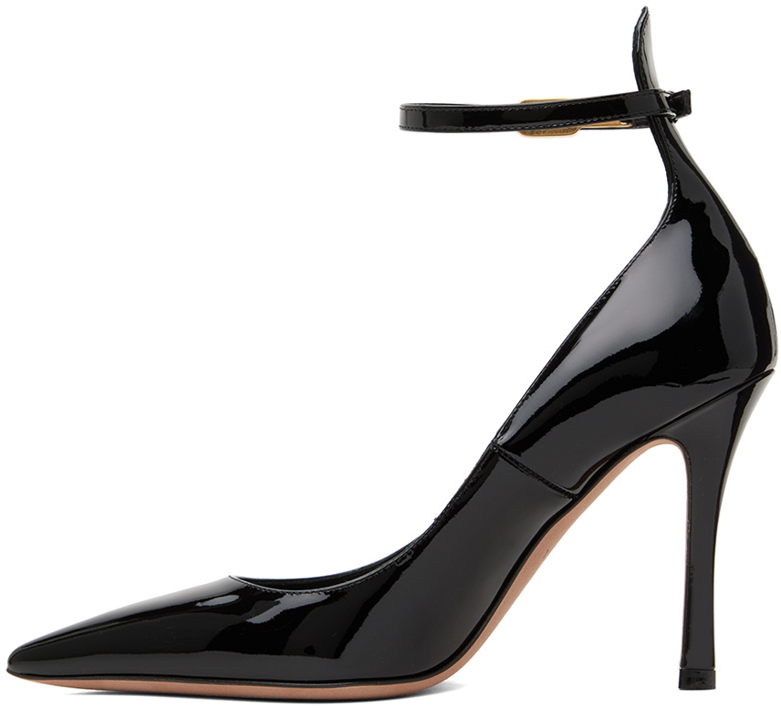 Valentino Garavani Black Tan-Go 100 Heels