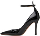 Valentino Garavani Black Tan-Go 100 Heels
