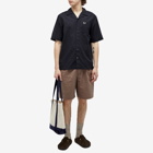 Fred Perry Men's Textured Vacation Shirt in Navy