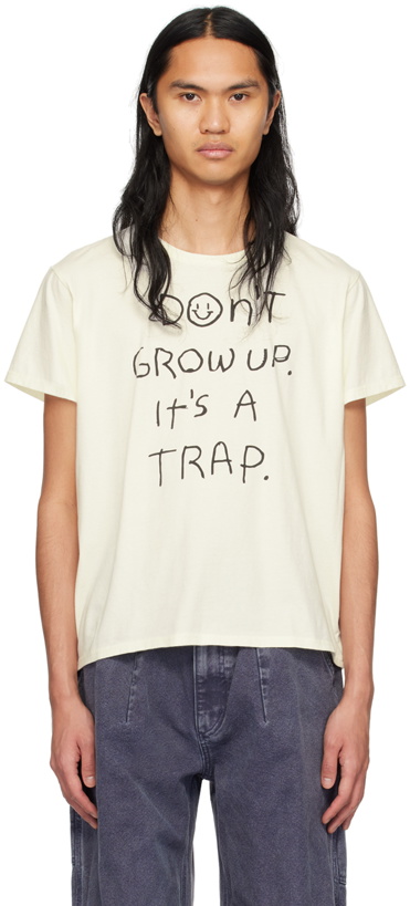 Photo: R13 Off-White 'Don't Grow Up' T-Shirt