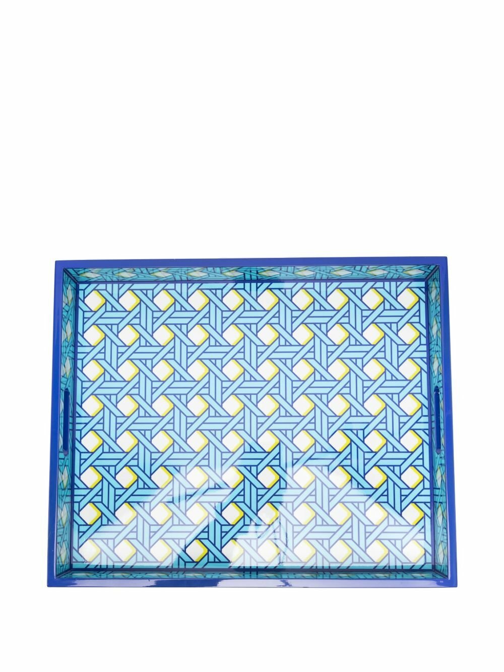 Jonathan Adler Basketweave Tray (5cm X 36cm)