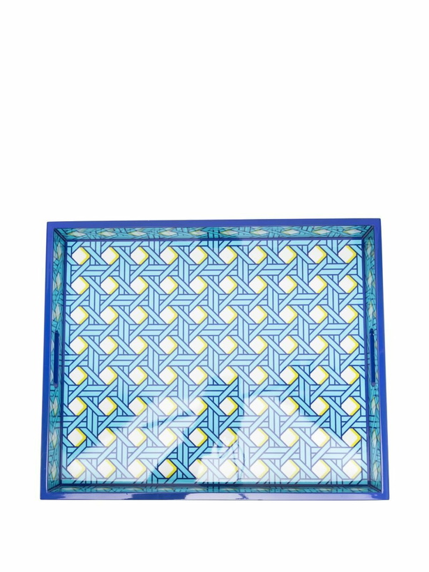 Photo: Jonathan Adler Basketweave Tray (5cm X 36cm)