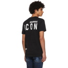 Dsquared2 Black Ibrahimovic Edition Icons Change The Game T-Shirt