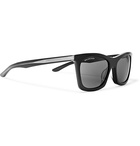 Balenciaga - D-Frame Acetate and Silver-Tone Sunglasses - Black