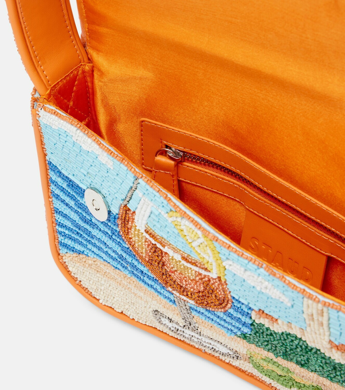 Staud Tommy Small beaded shoulder bag