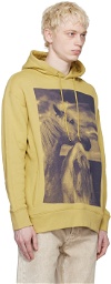 Calvin Klein Yellow Embrace Graphic Hoodie
