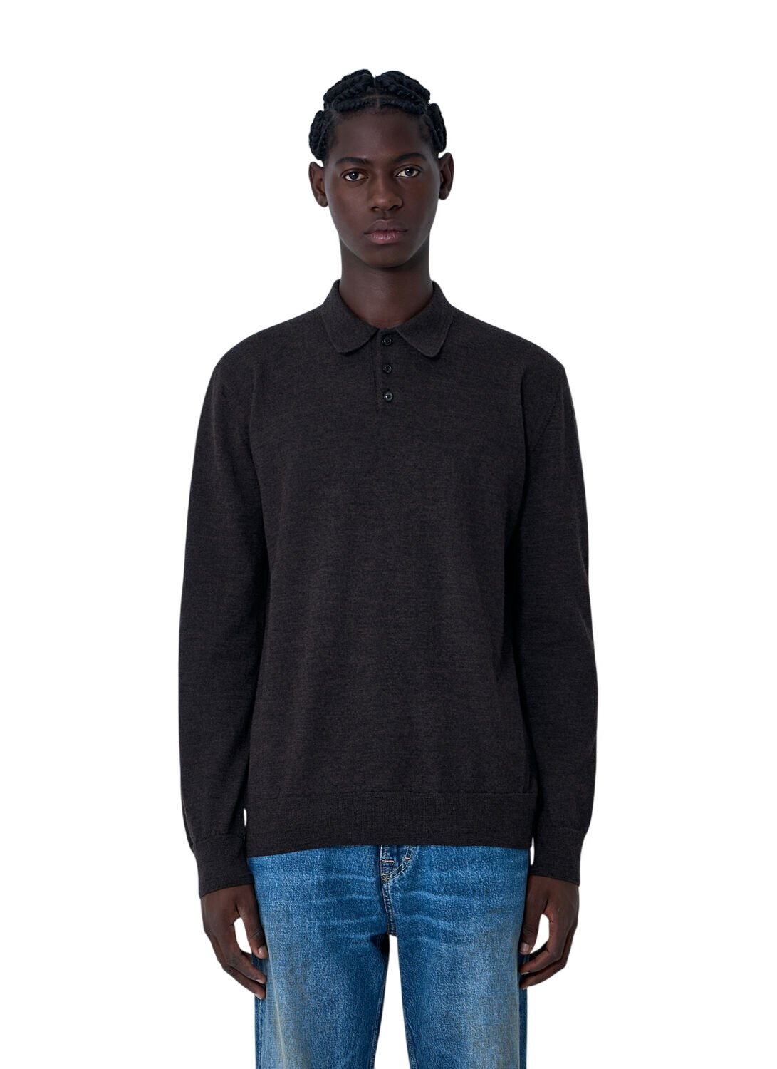 Maison Margiela - Work in Progress seam-detail wool sweater Maison