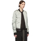 Rick Owens Reversible Black Cropped Flight Bomber Jacket