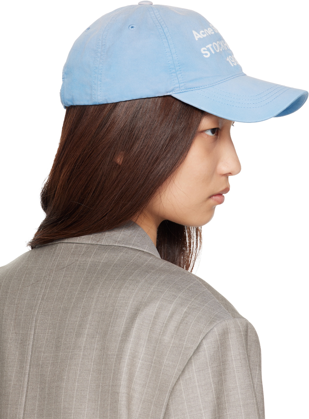 Acne Studios Blue Logo Cap