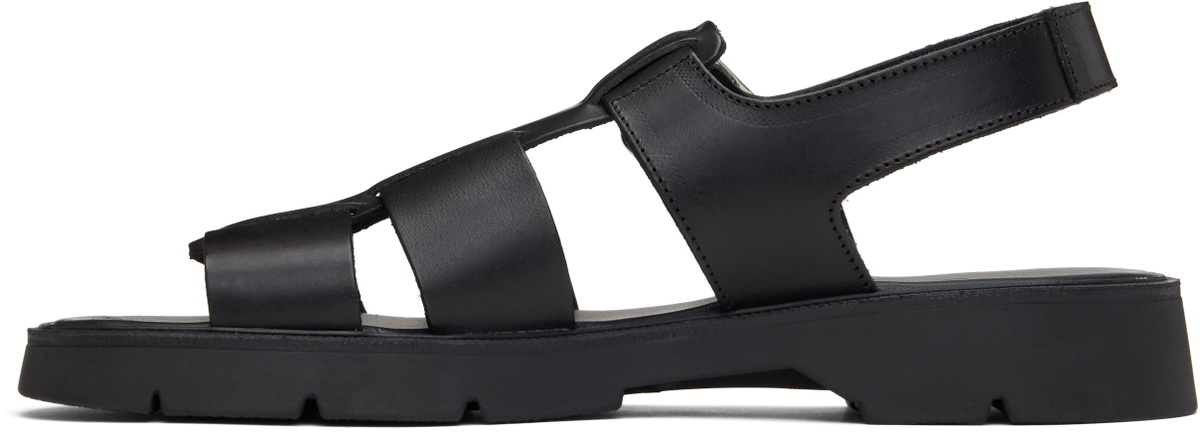 KLEMAN Black Ballast VTG Sandals