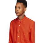 AMI Alexandre Mattiussi Red Summer Fit Shirt