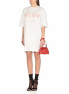 MSGM Dress With Logo