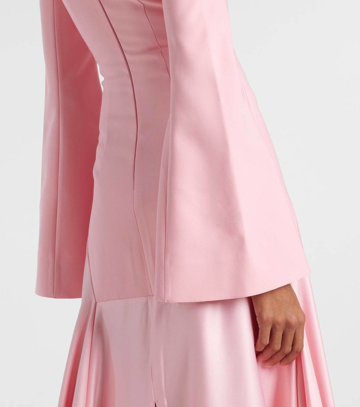 layered ruffle dress midi Natural Tiered Ruffle Midi Dress – Defiant Boutique main image 0