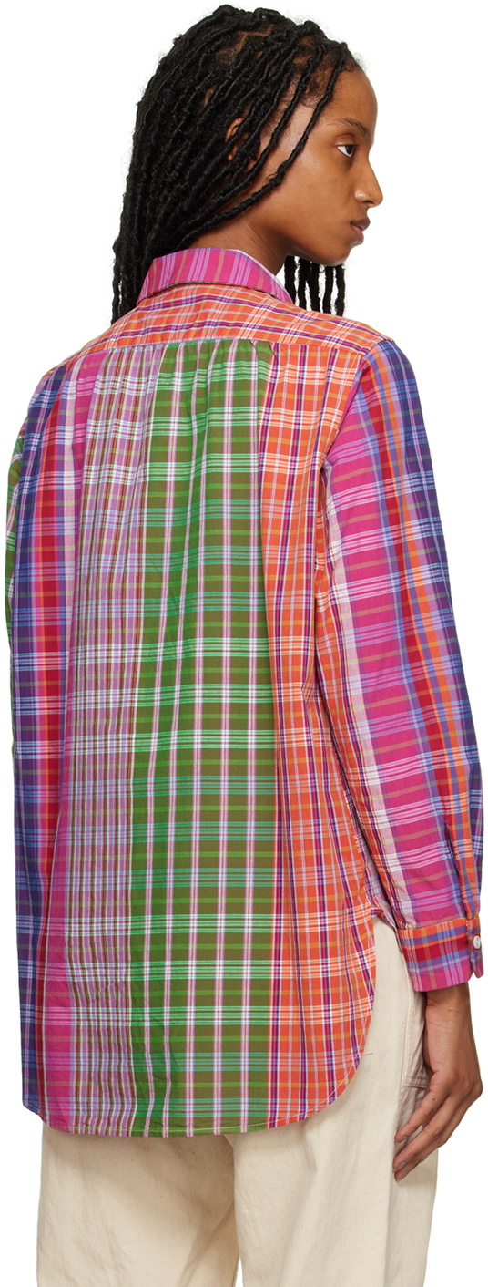 Engineered Garments Multicolor Rounded Collar Shirt