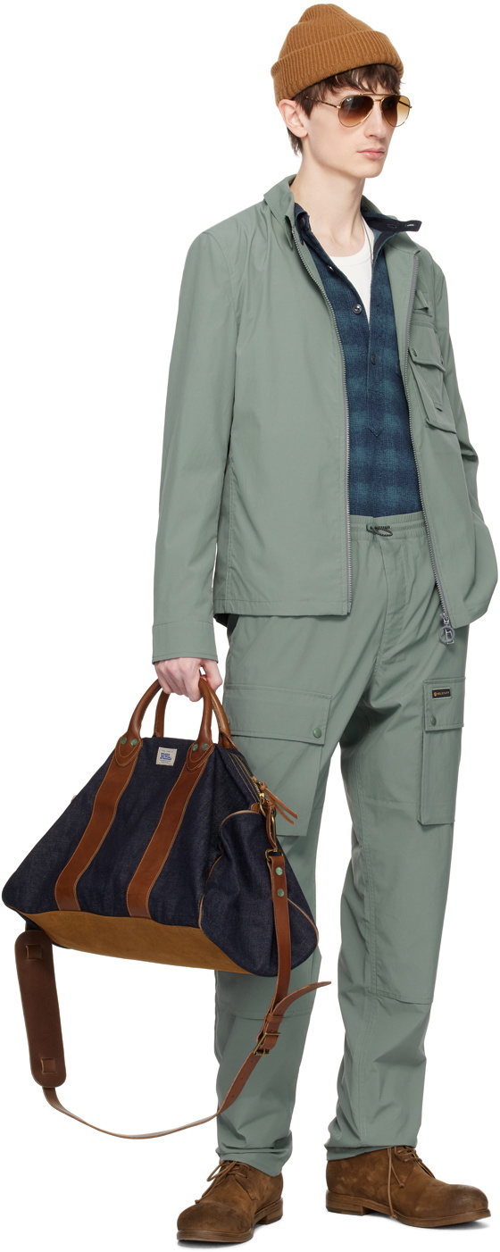 Belstaff Khaki Castmaster Trousers