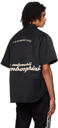 Rhude Black Automobili Lamborghini Edition Shirt