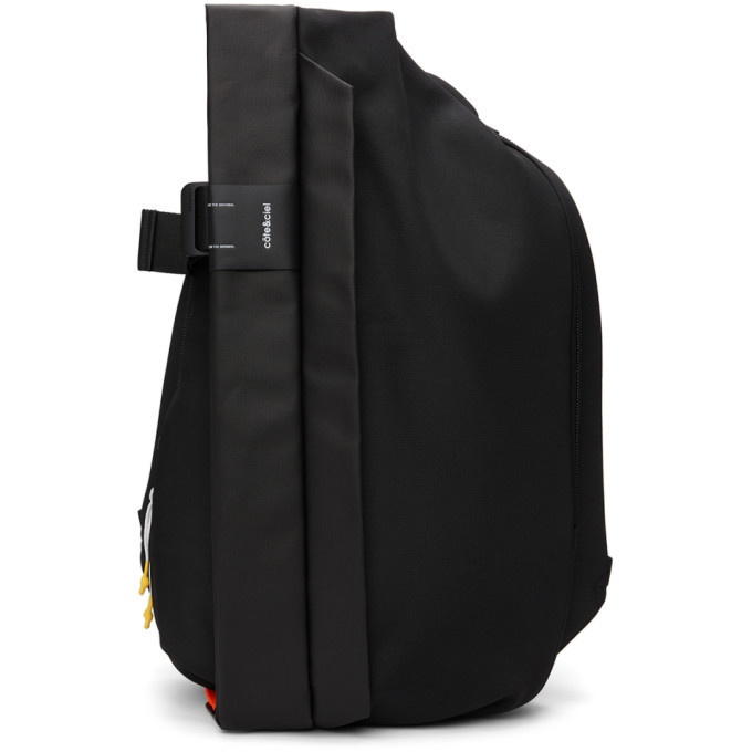 Cote & Ciel Riss Coated Canvas Messenger Bag Black One Size
