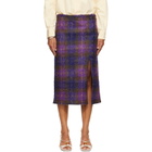 RESCHA SSENSE Exclusive Purple Kalam Skirt