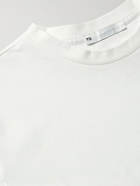 Y-3 - CH1 Logo-Print Cotton-Jersey T-Shirt - White