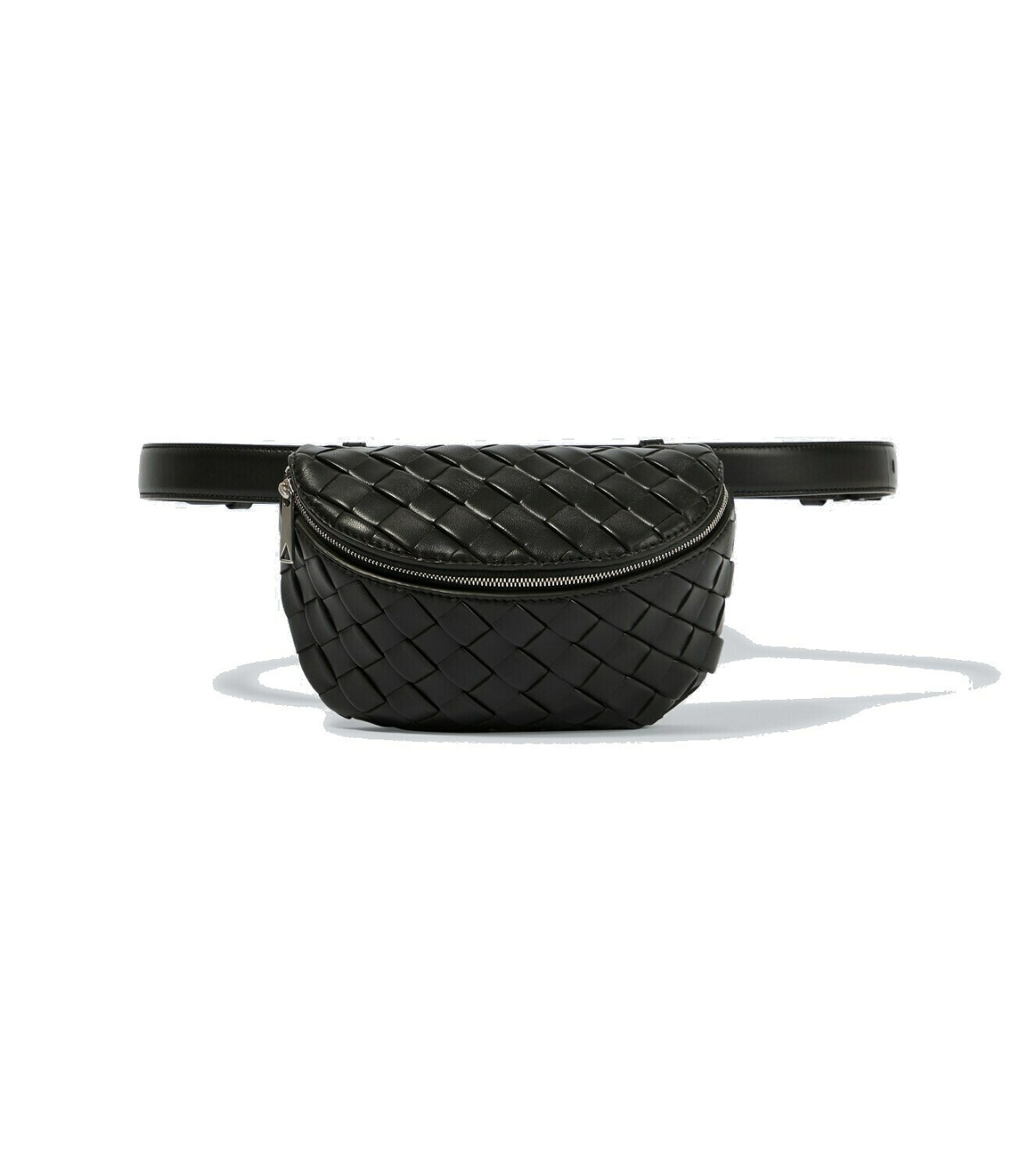 Photo: Bottega Veneta Intrecciato leather belt bag