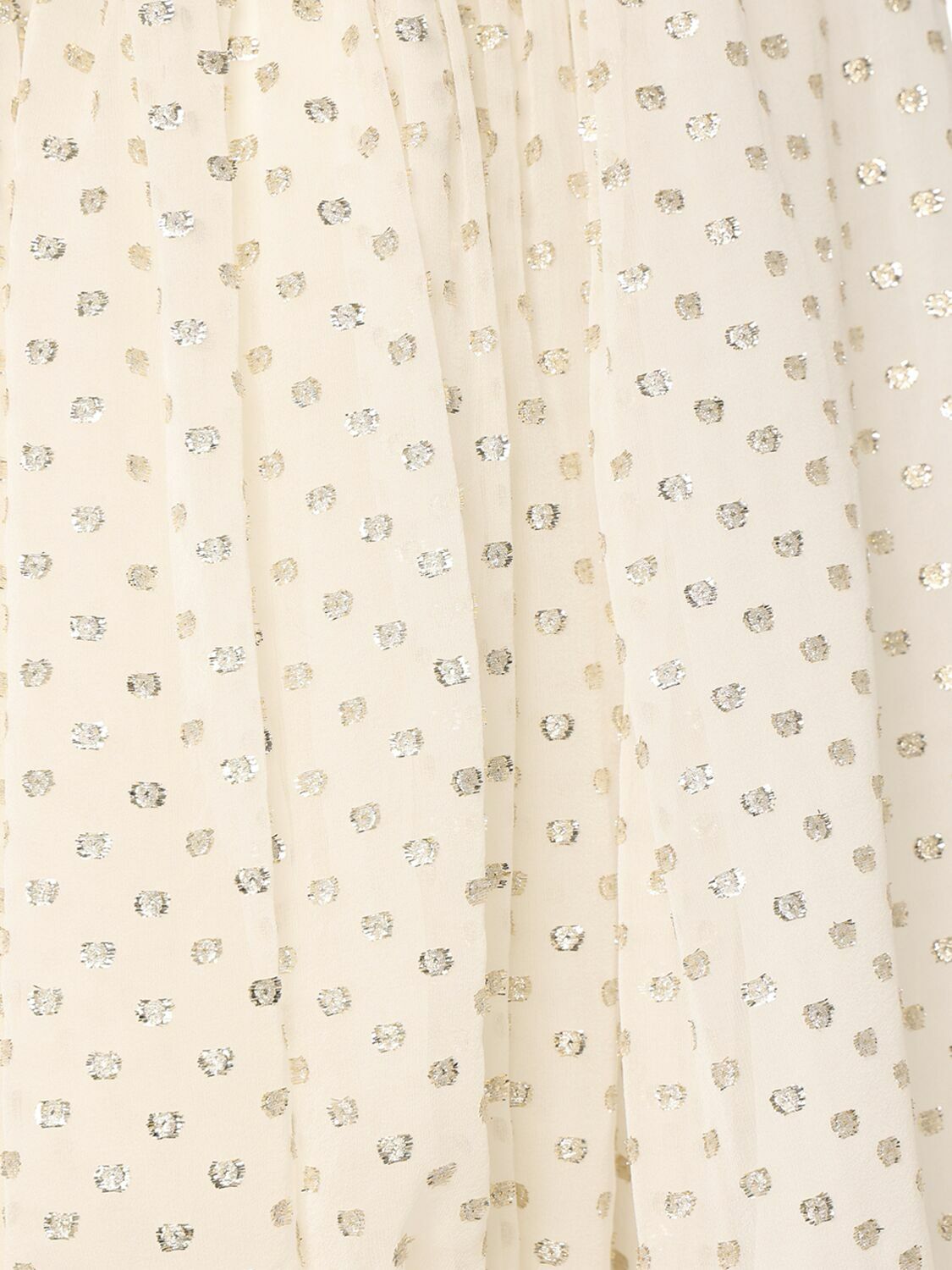 CHLOÉ Polka Dot Silk Blend Top