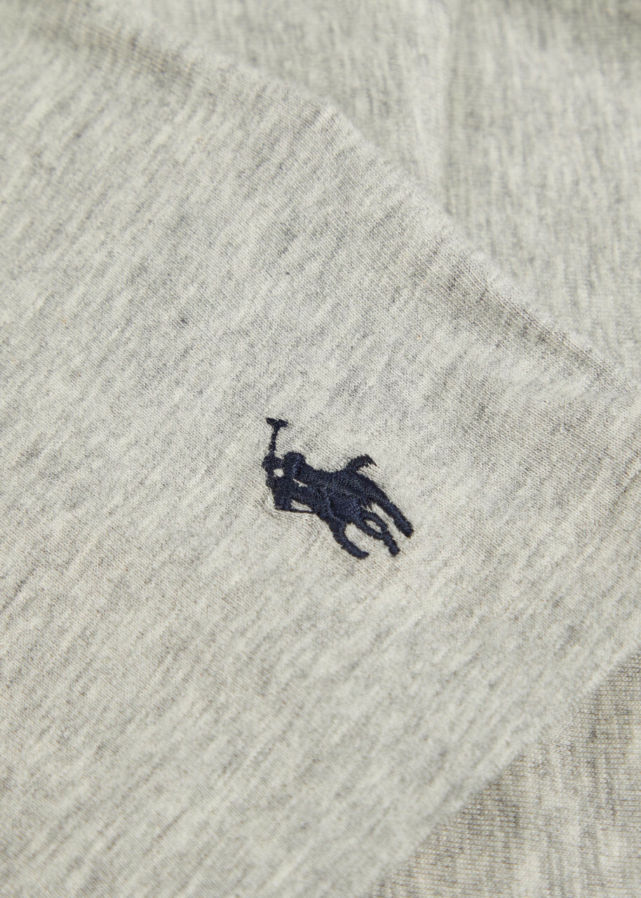 Polo Ralph Lauren Logo-embroidered Stretch-cotton T-shirt set of two Grey