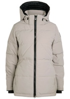 Canada Goose Chelsea Padded Arctic-tech Parka Coat Light Grey