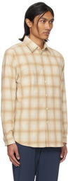 Theory Beige Irving Shirt