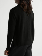 Auralee - Wool and Cashmere-Blend Cardigan - Black