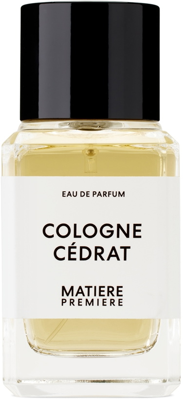 Photo: MATIERE PREMIERE Cologne Cédrat Eau de Parfum, 100 mL
