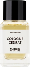 MATIERE PREMIERE Cologne Cédrat Eau de Parfum, 100 mL