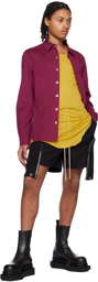 Rick Owens Pink Fogpocket Shirt