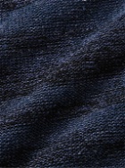 Inis Meáin - Striped Linen T-Shirt - Blue