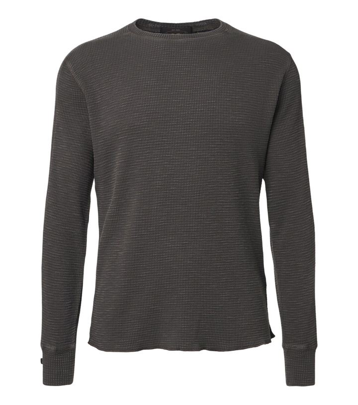 Photo: RRL Waffle-knit cotton sweater