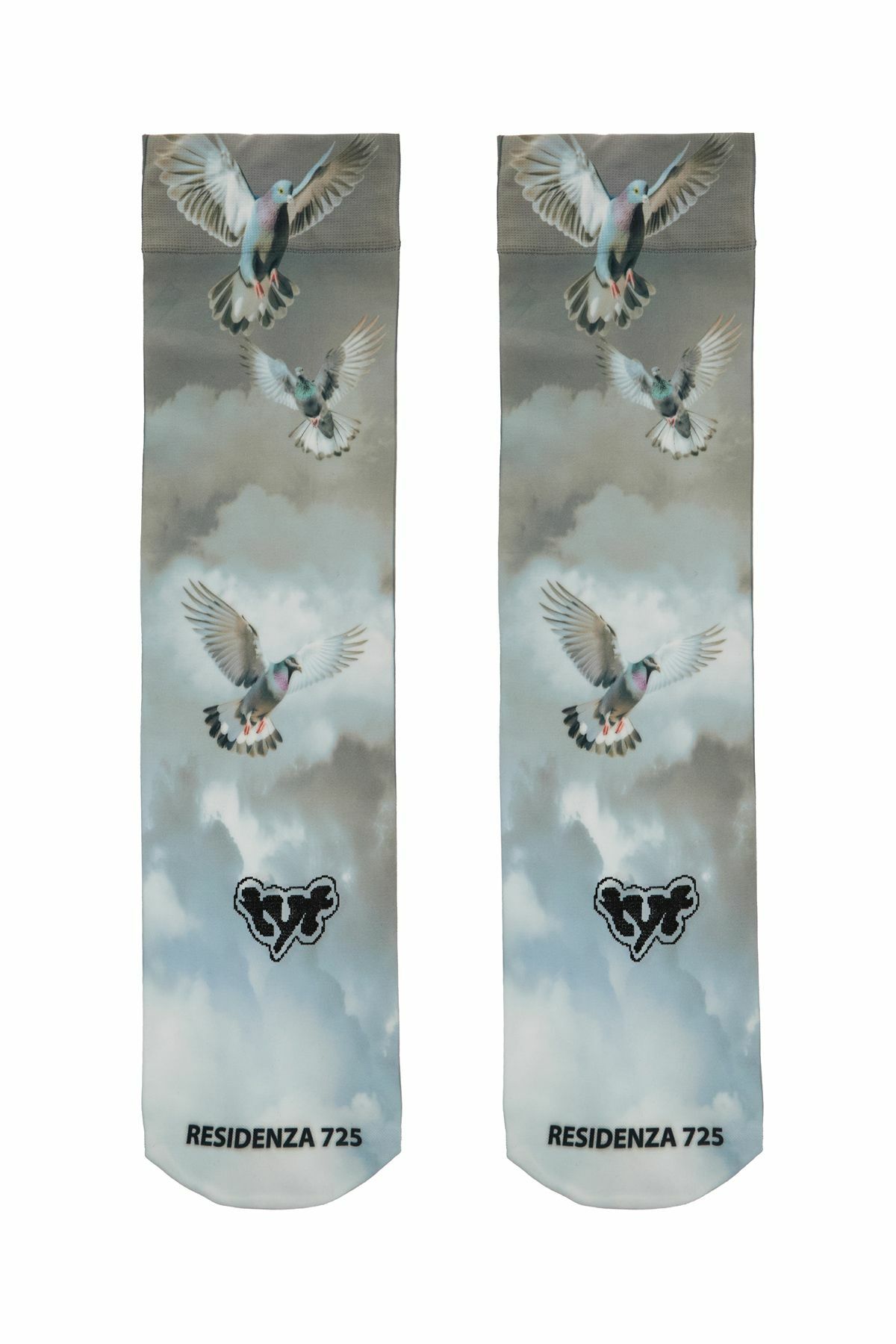 TYT printed socks tyt x res Multicolor