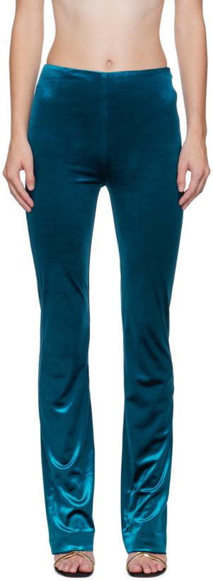 Photo: Atlein Blue Slim-Fit Trousers