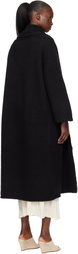 Lauren Manoogian Black Long Shawl Cardigan