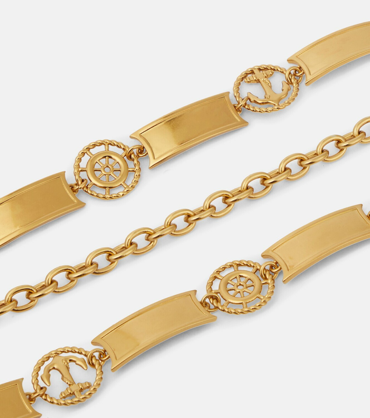 Zimmermann - Nautical gold-plated chain belt Zimmermann display picture 2