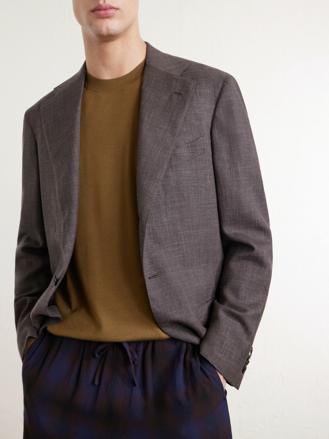 Dries Van Noten - Merino Wool Sweater - Brown