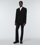 Givenchy - Slim-fit technical wool suit jacket