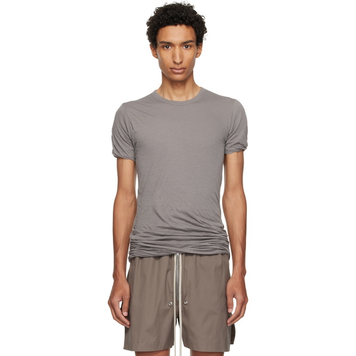 Photo: Rick Owens Gray Tower Double S/S T-shirt