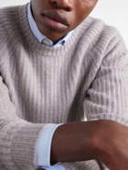 Mr P. - Ribbed Cashmere Sweater - Gray